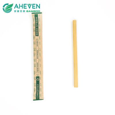 Reed straw disposable straw